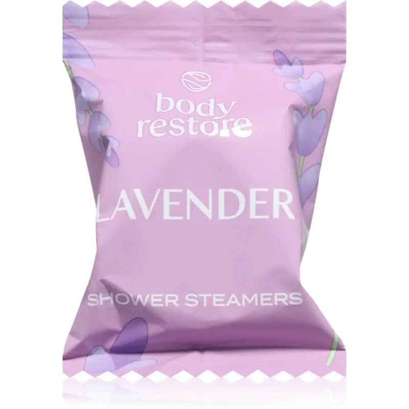 Body Restore Lavender Shower Steamers ταμπλέτες ντους με άρωμα λεβάντας 3 τμχ
