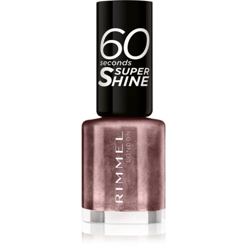 Rimmel 60 Seconds Super Shine βερνίκι νυχιών απόχρωση 510 Euphoria 8 ml