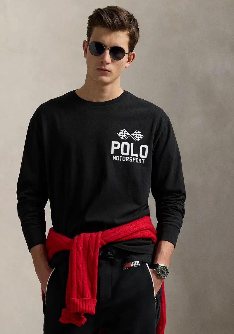 Polo Ralph Lauren Μπλούζα της σειράς Jersey - 710972612 001 Black