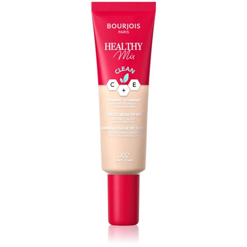 Bourjois Healthy Mix ελαφρύ μεικ απ με ενυδατικό αποτέλεσμα απόχρωση 002 Light 30 ml