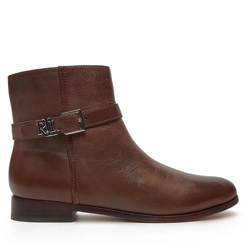 Μποτάκια Lauren Ralph Lauren 802946807003 Καφέ