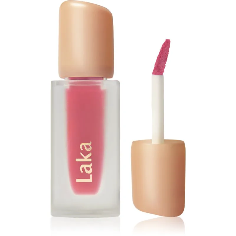 Laka Fruity Glam Tint λιπ γκλος μακράς διαρκείας με ενυδατικό αποτέλεσμα απόχρωση 118 Adore 4.5 γρ