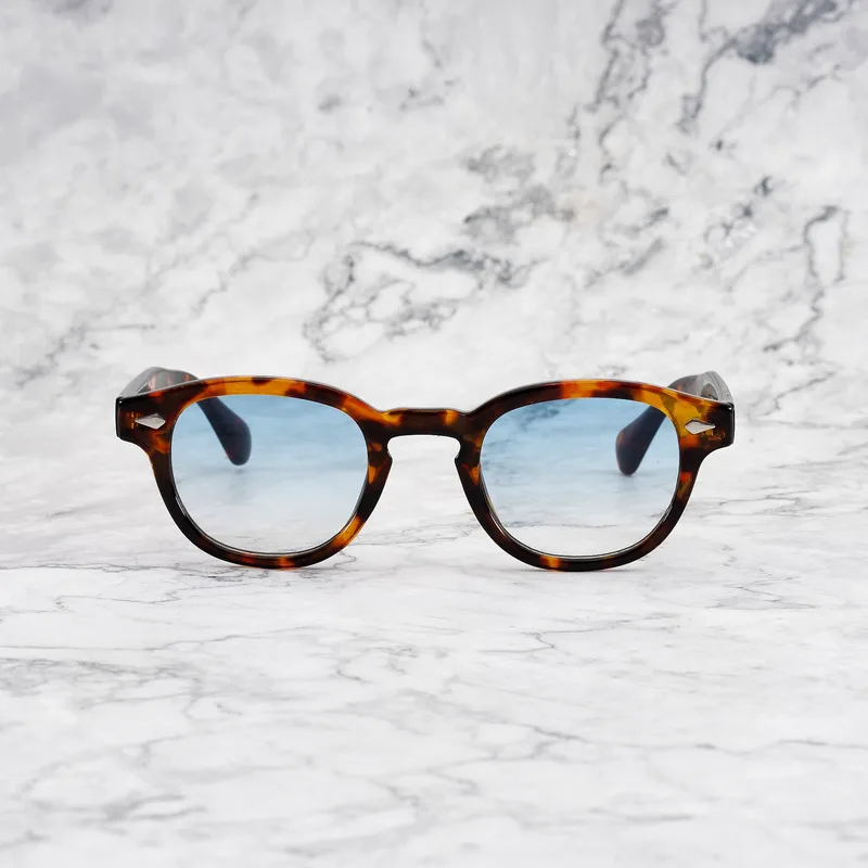 JOHNNY TORTOISE Gradient Sunglasses | Tortoise | Gradient Blue Shades | Explicit Poets Sunglasses