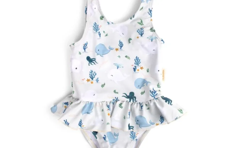 Filibabba Eva Swimsuit Christian’s Whale Tales