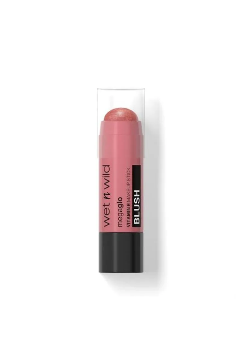 Ρουζ Σε Στικ Megaglo Vitamin And Make-Up Stick Blush Dusty Ροζ Wet N Wild Μονόχρωμο