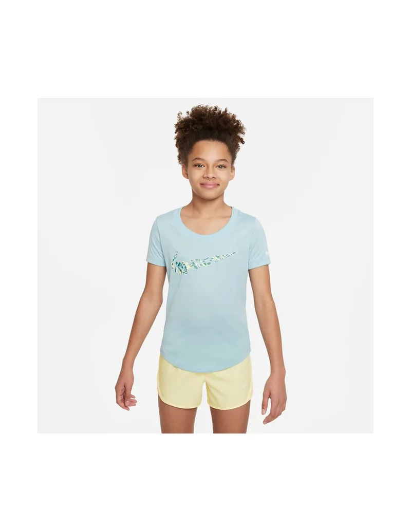 Nike DriFit Παιδικό T-shirt Μπλε DZ3583 442