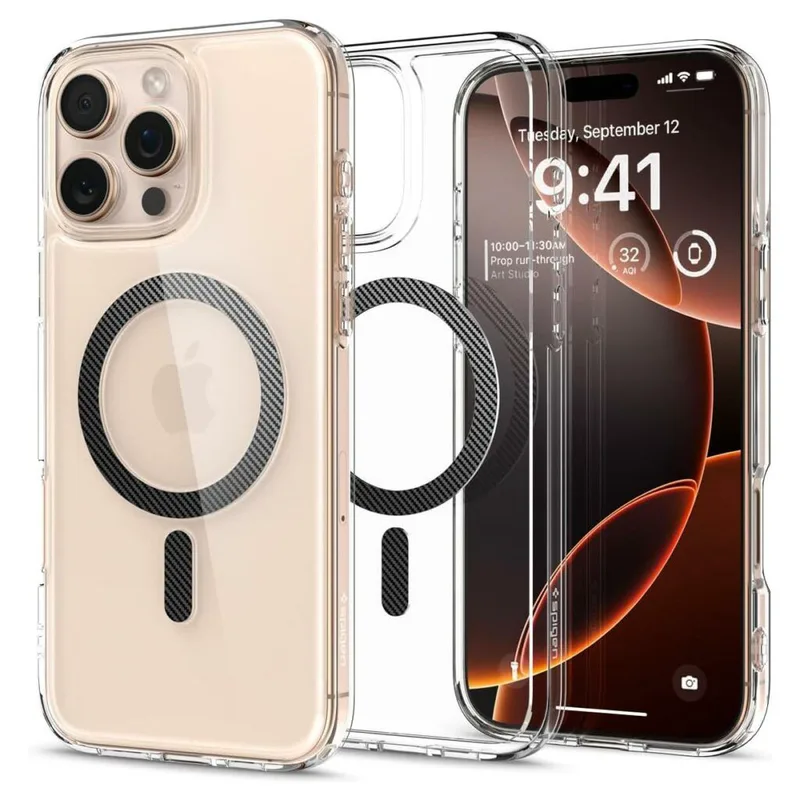 Θήκη Spigen Ultra Hybrid MagSafe Carbon Fiber iPhone 16 Pro Max