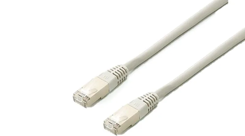 Equip Patchkabel Cat6A 10x/set S/FTP 2xRJ45 1.00m gr Plat.