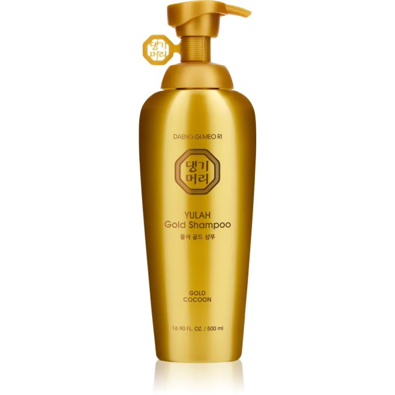 DAENG GI MEO RI Yula Χρυσό Shampoo εντατικά θρεπτικό σαμπουάν για την ενίσχυση και λάμψη μαλλιών 500 ml