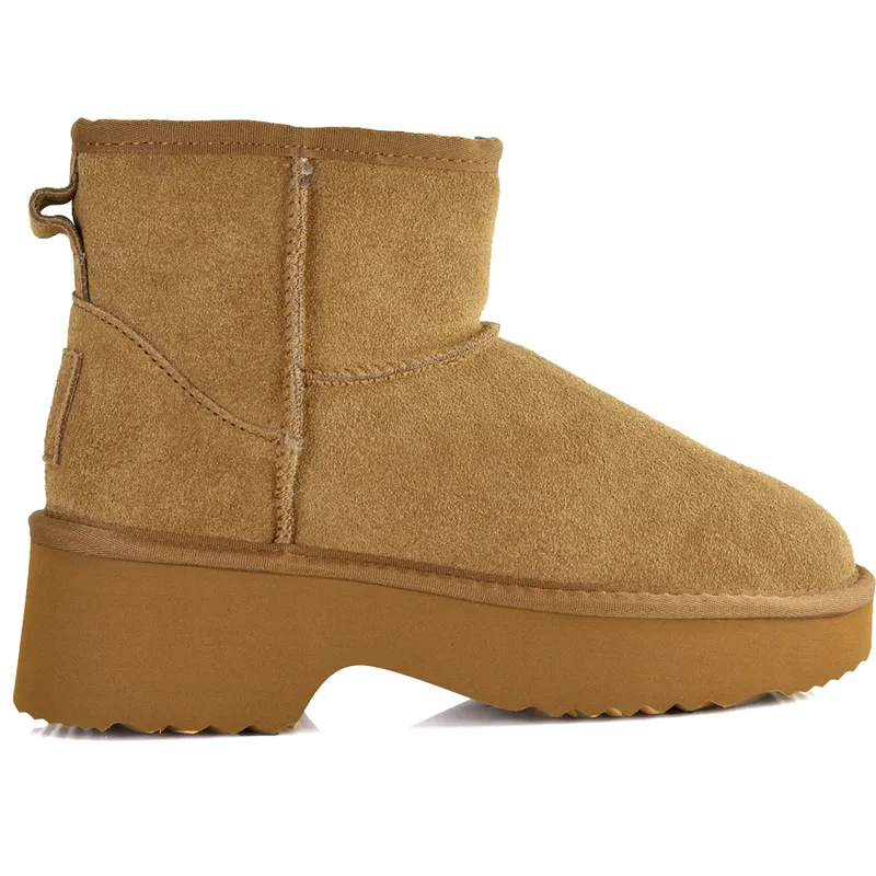 Καμελ δερμάτινο Australian Boot Kelara 51302