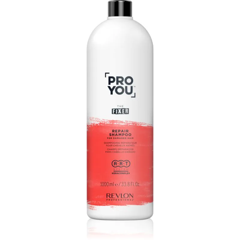 Revlon Professional Pro You The Fixer βαθιά αποκαταστατικό σαμπουάν για ταλαιπωρημένα μαλλιά και το δέρμα του κεφαλιού 1000 μλ