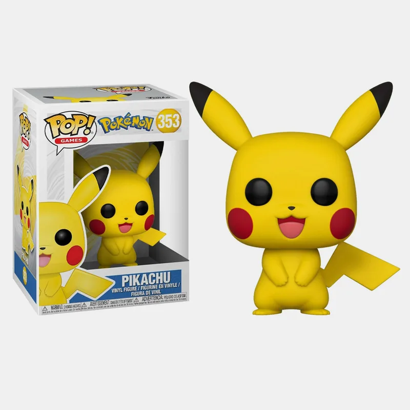 Funko Pop! Games: Pokemon - Pikachu -353 Vinyl Fig (9000131369_1523)