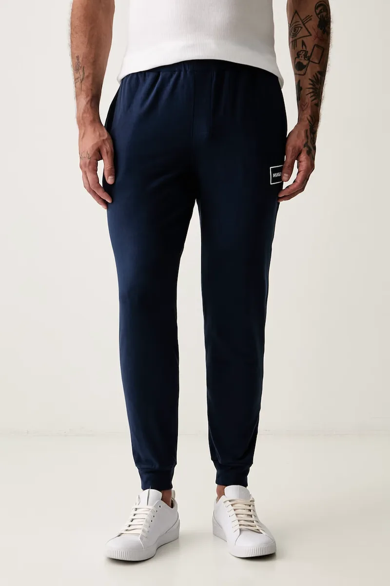 HUGO παντελόνι lounge ανδρικό βαμβακερό με ελαστάν Laze Pants CW
