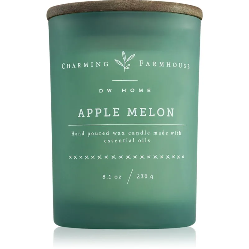 DW Home Charming Farmhouse Apple Melon αρωματικό κερί 230 γρ