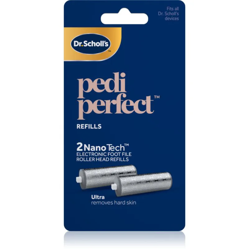 Scholl Dr. Scholl's PediPerfect ανταλλακτική κεφαλή για ηλεκτρική λίμα ποδιών για σκληρό δέρμα 2 τμχ