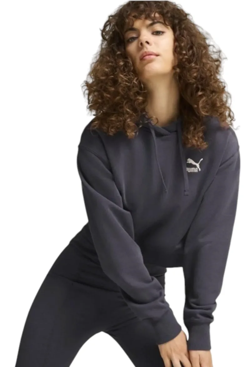 Μπλούζα Μακρυμάνικη Puma Better Classics Cropped Hoodie 624229-69 Γυναικείο