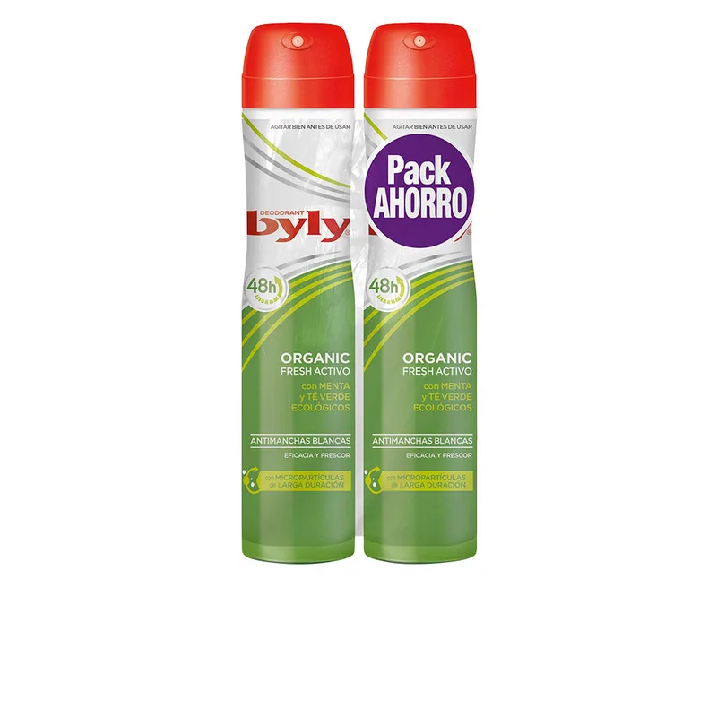 Deodorant Byly Organic Extra Fresh Spray 2x200ml
