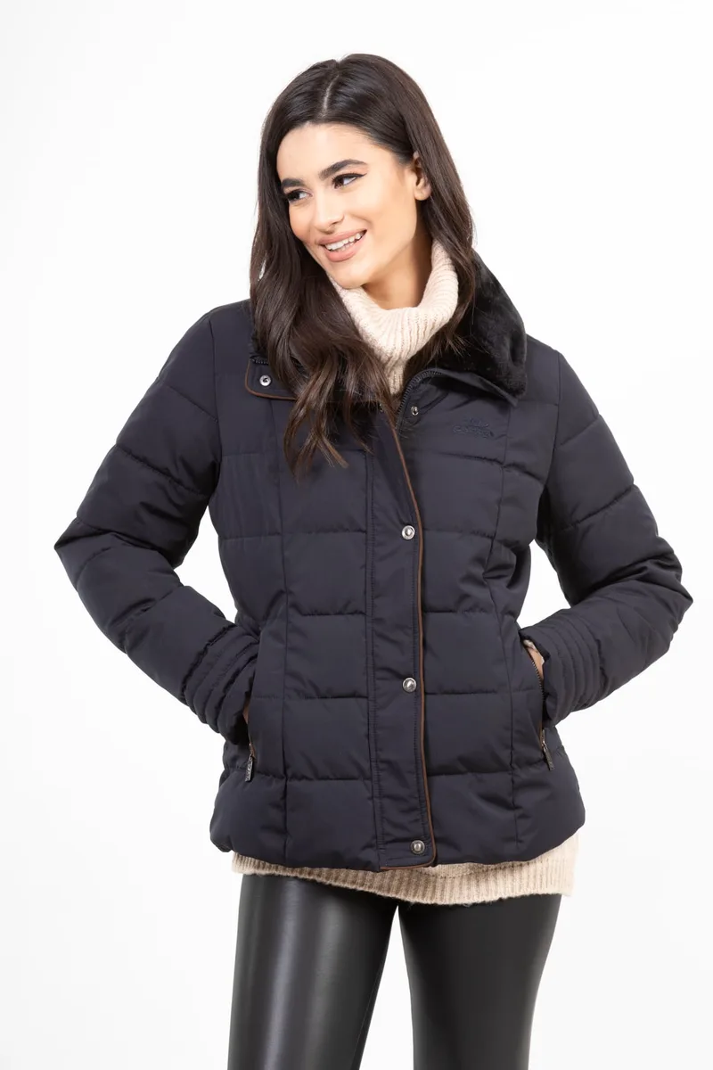 ΜΠΟΥΦΑΝ PLUS SIZE plu1223mp ΜΠΛΕ
