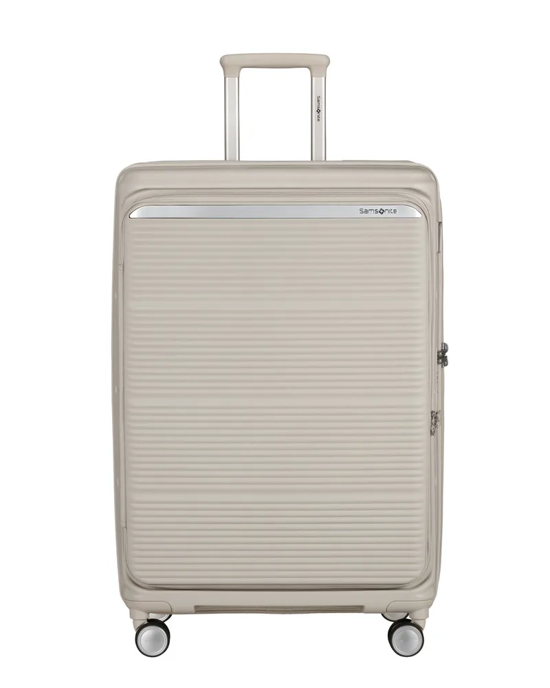 Βαλίτσα 4 ρόδες PARALUX HS ΓΚΡΙ Size 75