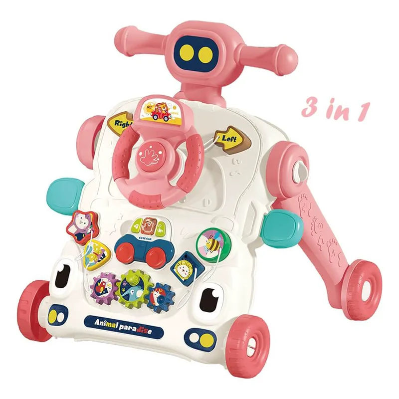 Περπατούρα Bebe Stars Robbie 3 Ιn 1 Ροζ 4243
