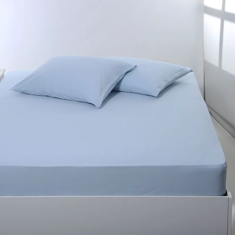 Σεντόνι Υπέρδιπλο Με Λάστιχο (160x200+35) Silk Fashion Jersey Ciel
