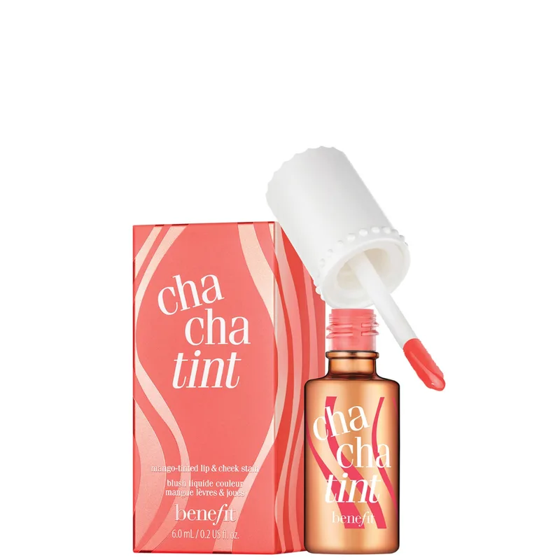 Benefit Chachatint Lip & Cheek - Liquid lipstick and blush 6 ml mango