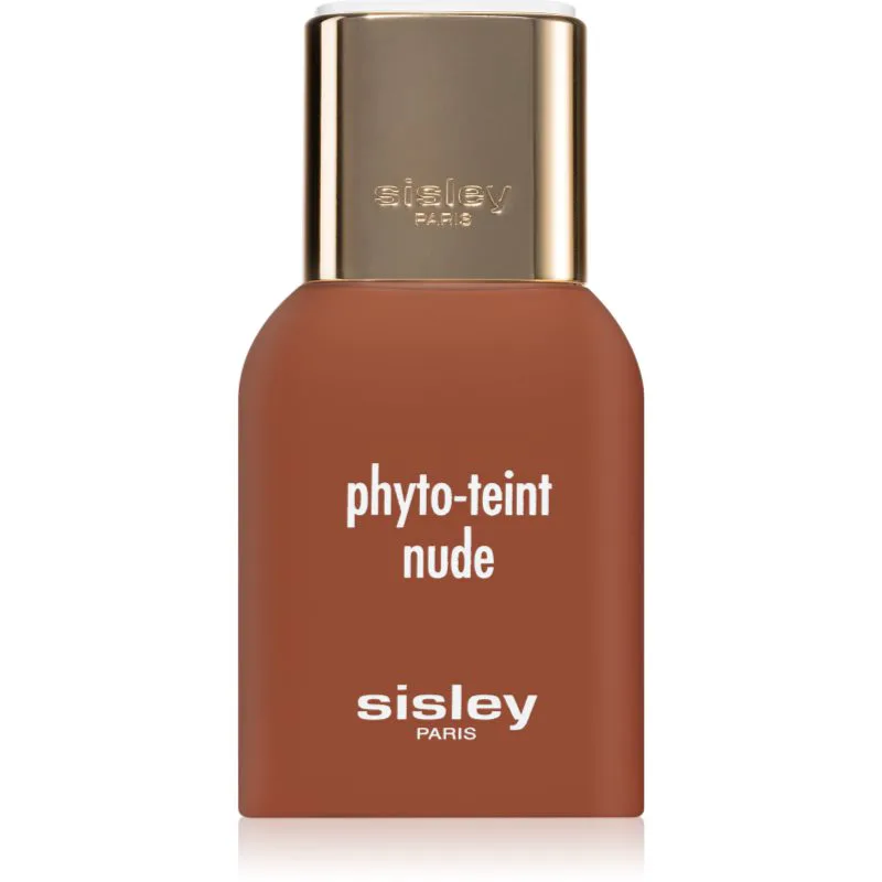Sisley Phyto-Teint Nude make-up λάμψης και ενυδάτωσης για φυσική εμφάνιση απόχρωση 6C Amber 30 ml