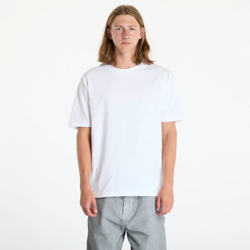T-shirt New Balance Athletics Cotton T-Shirt White Wt M