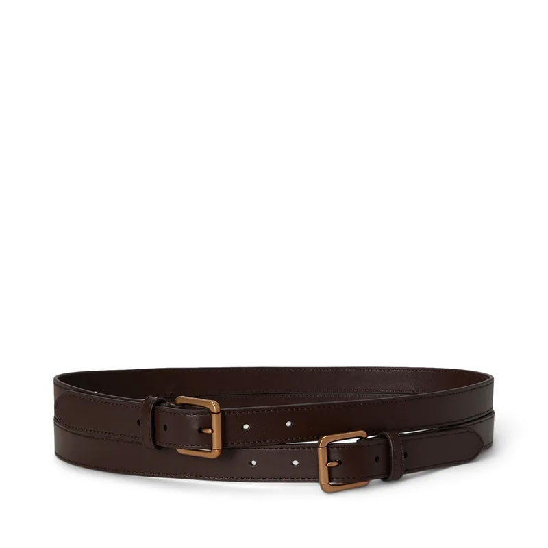 Ζώνη LAUREN RALPH LAUREN 412936524008 Καφέ