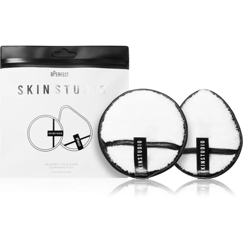 BPerfect Skin Studio Face & Eye Makeup Cleansing 2 Pads πλενόμενοι δίσκοι ντεμακιγιάζ 2 τμχ